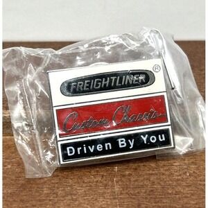 Freightliner Truck‎ Custom Chassis Driven By You Metal Lapel Pin Button